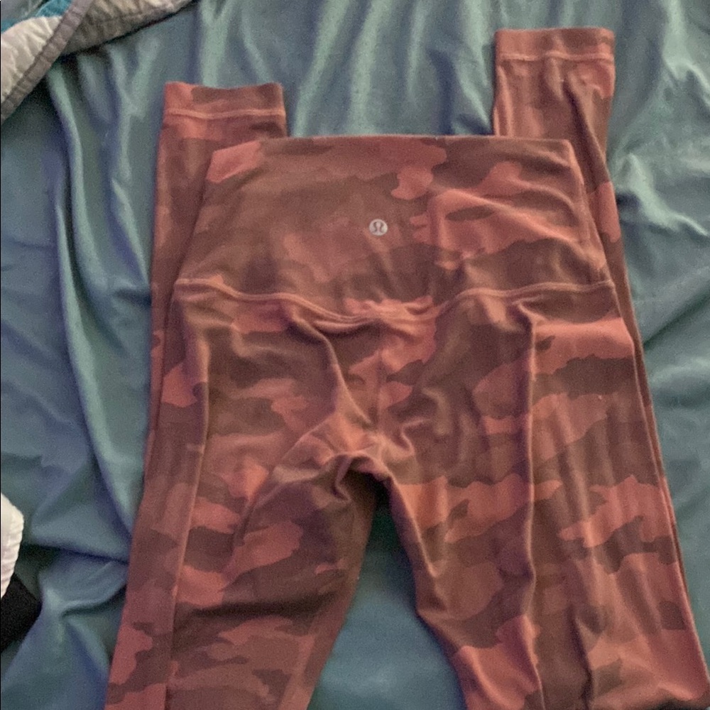 Lululemon Camouflage Leggings